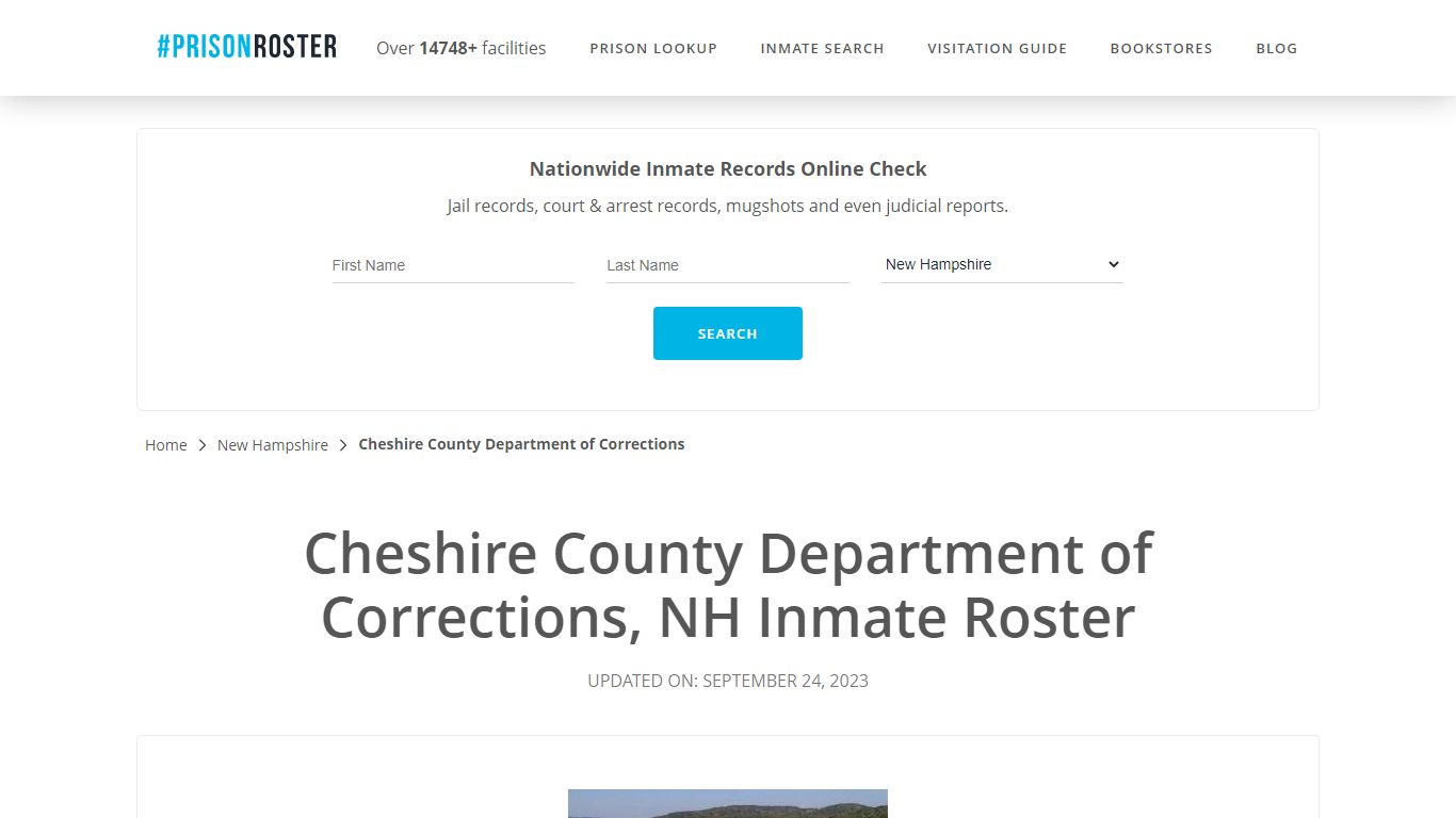 Cheshire County Department of Corrections, NH Inmate Roster - Prisonroster